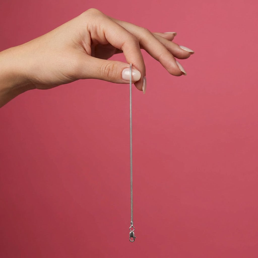 Pulsera Omega 19cm - Plata 925