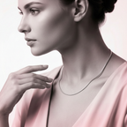 Cadena Clapton Facetada 45 cm - Plata 925