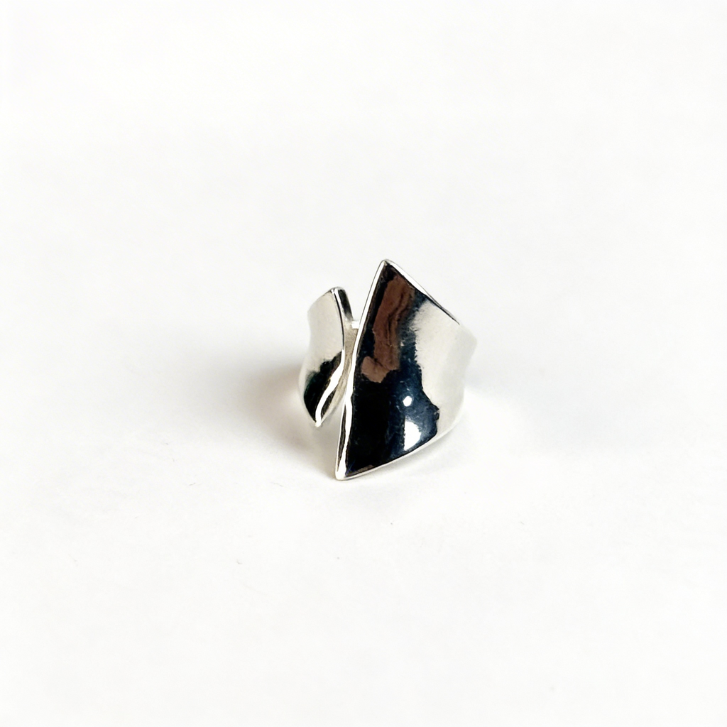 Anillo abierto 2 Velas - Plata 925