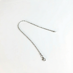 Pulsera Tourbillon Facetada 19cm - Plata 925