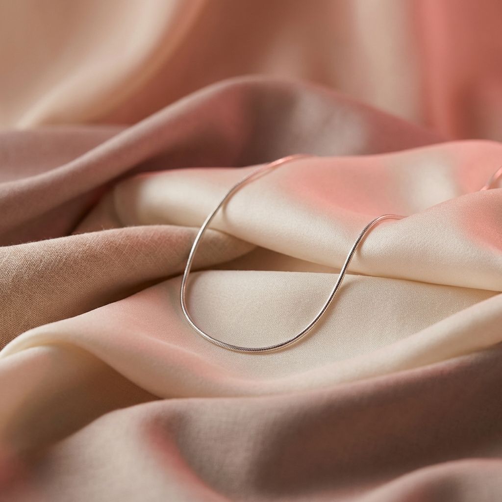 Cadena Clapton Facetada 45 cm - Plata 925