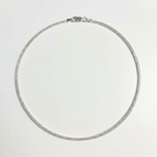 Cadena Espiga 45cm - Plata 925