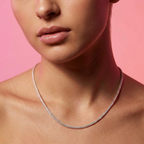 Cadena Espiga 45cm - Plata 925