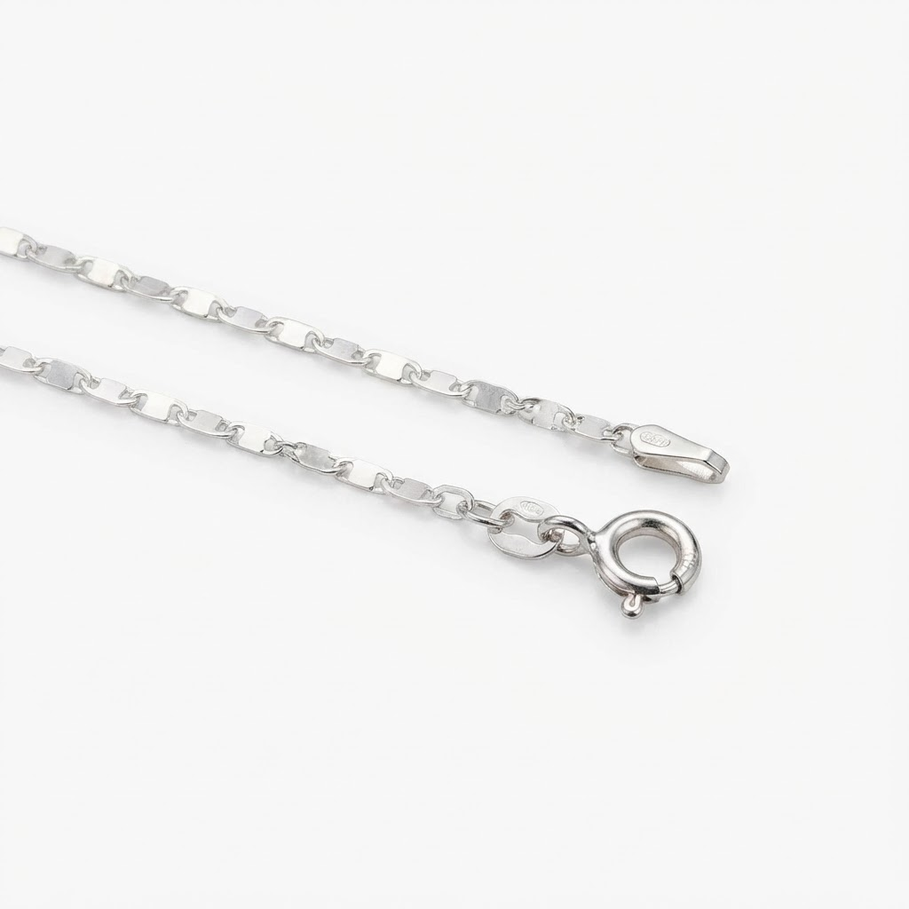 Cadena Barco 45cm - Plata 925