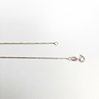 Cadena Clapton Facetada 45 cm - Plata 925