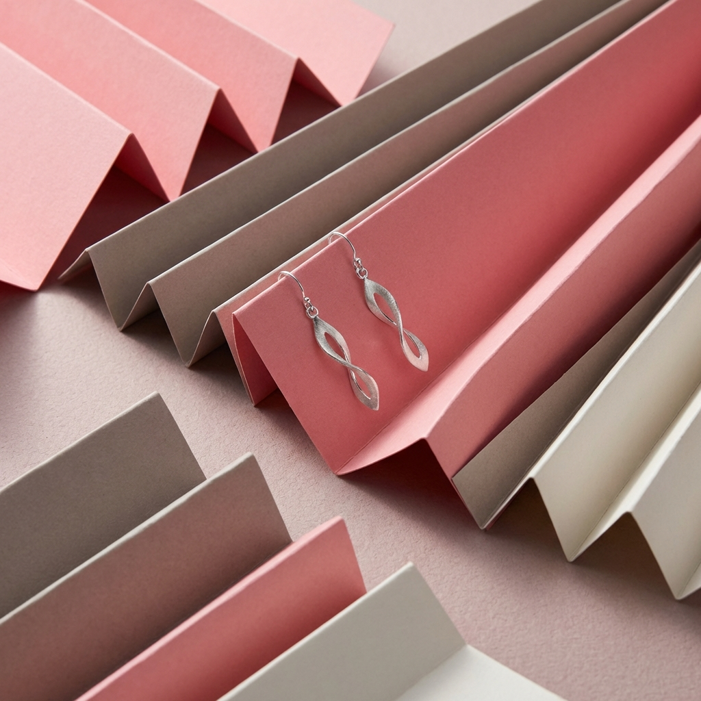 Caravana Larga Pluma - Plata 925