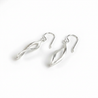 Caravana Larga Pluma - Plata 925