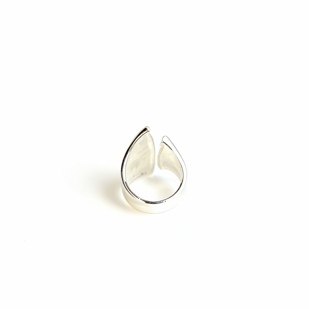 Anillo abierto 2 Velas - Plata 925