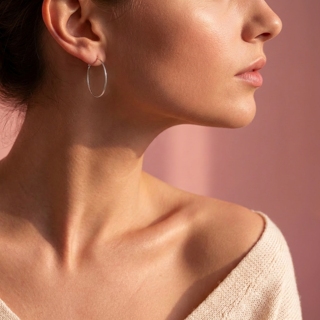 Aros Cuba Clásicos 25 mm - Plata 925