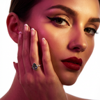 Anillo con Topacio Místico Natural Engarzado - Plata 925