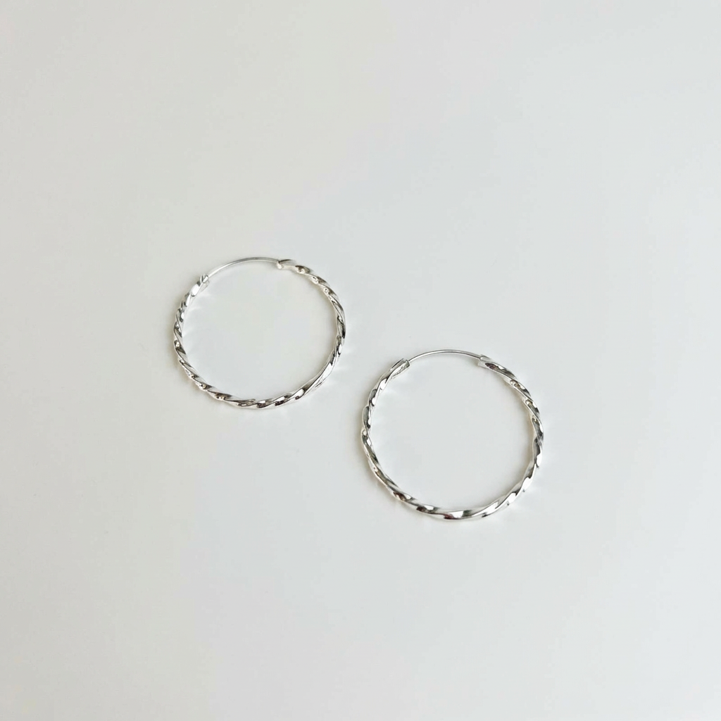 Aros Torneados 30 mm - Plata 925