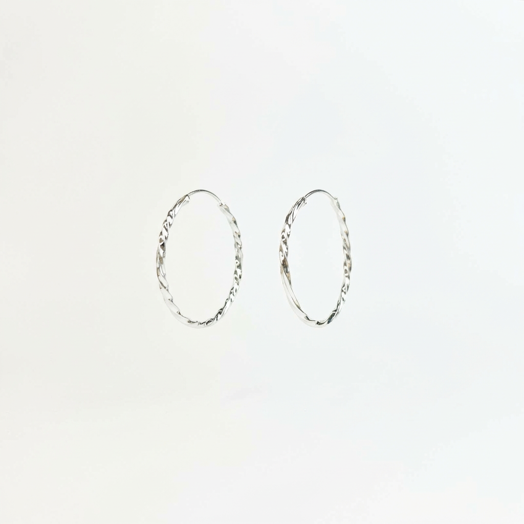 Aros Torneados 30 mm - Plata 925