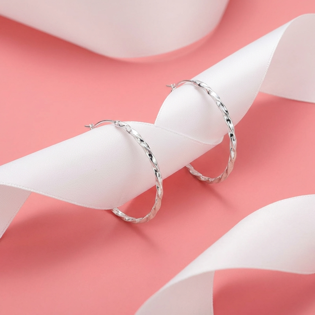 Aros Torneados 30 mm - Plata 925