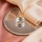 Anillo Martillado - Plata 925