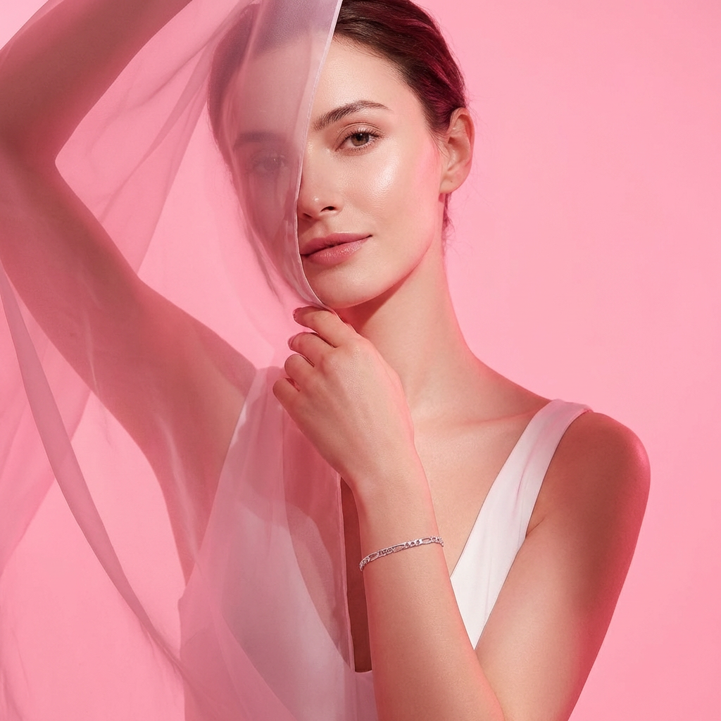 Pulsera Rolo Force 19cm - Plata 925